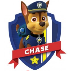 Cialda ostia per torta paw-patrol Chase