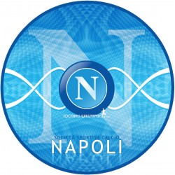 Cialda ostia per Torta Napoli logo stemma da personalizzare