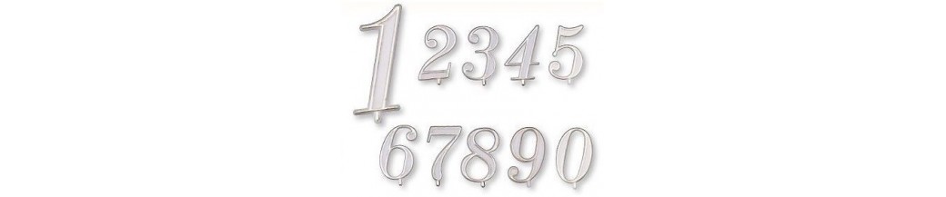 Numbers for cakes